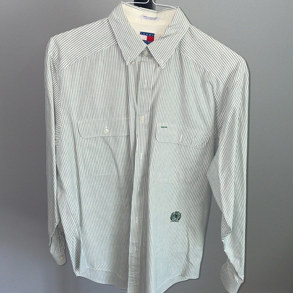 TOMMY HILFIGER men’s long sleeve button down